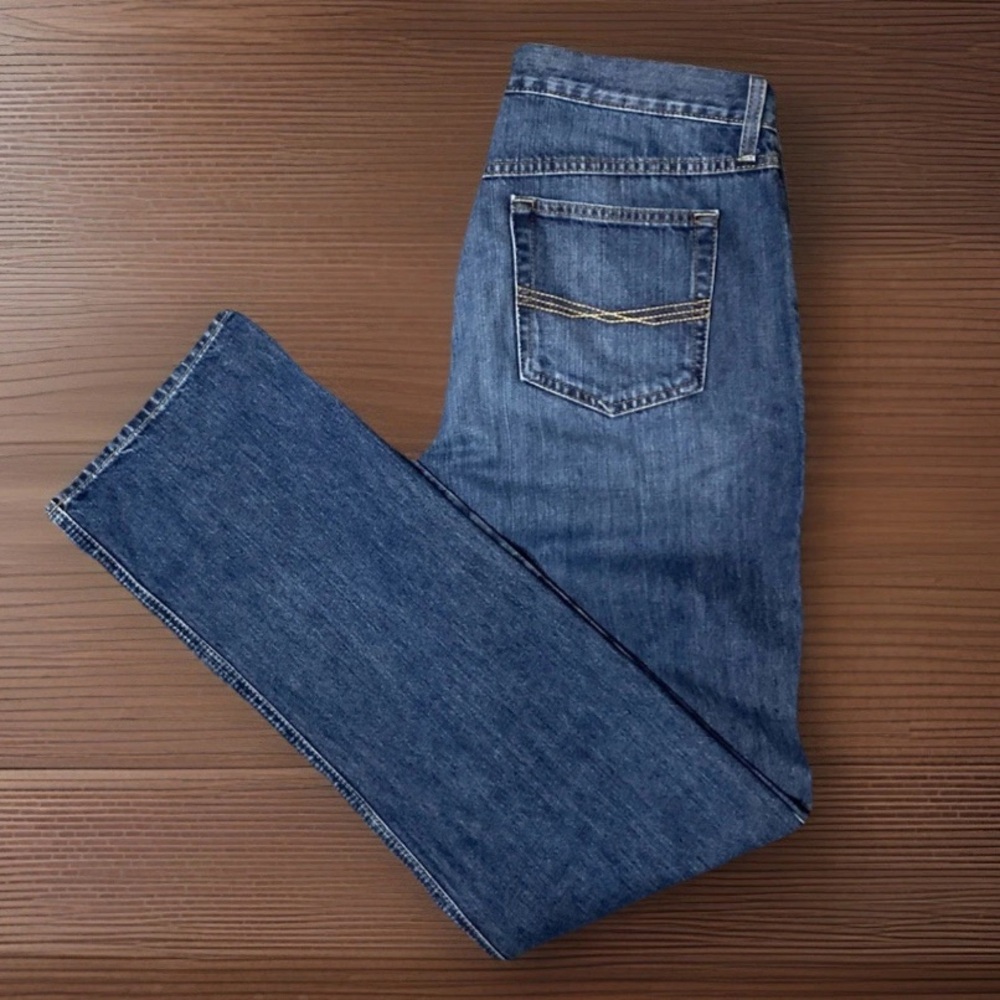 ARIAT Legacy M2 Men’s 35x36 Relaxed Boot Cut Jeans Blue Denim Western - Picture 9 of 9